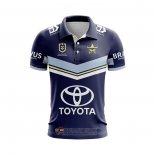 Maglia Polo North Queensland Cowboys Rugby 2024 Home